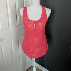 Guess Tank Top with Rhinestone Logo